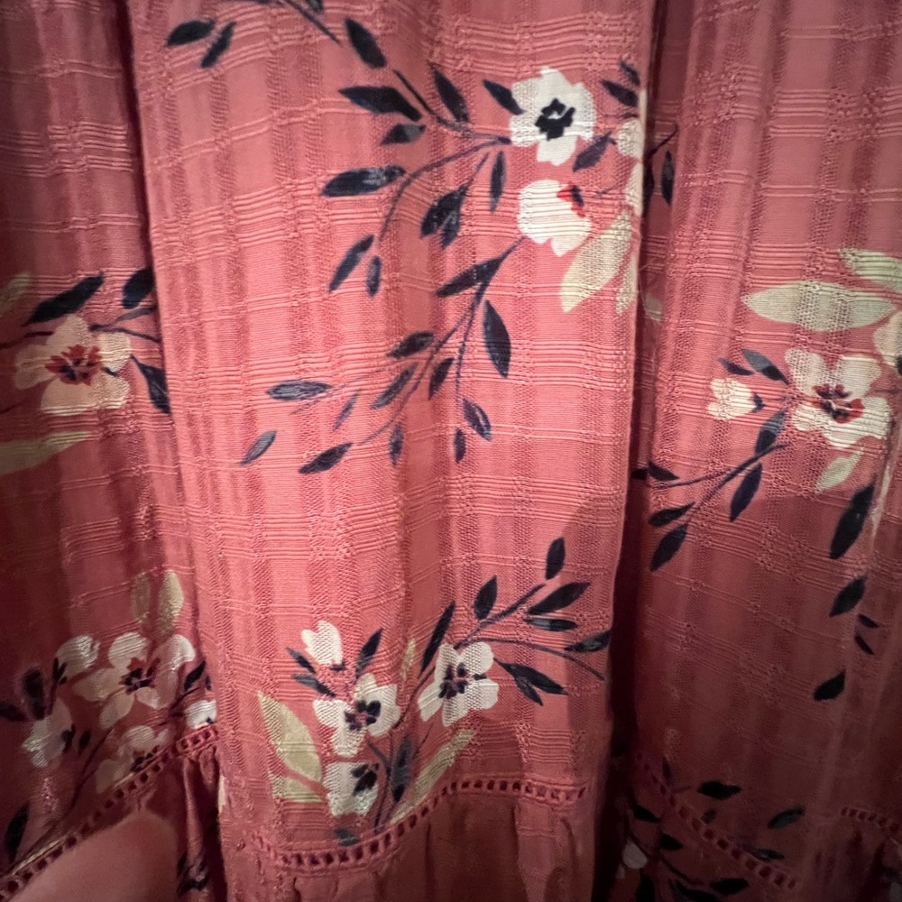 J Jill Women’s Sleeveless Floral Dress Size XL - Picture 4 of 9
